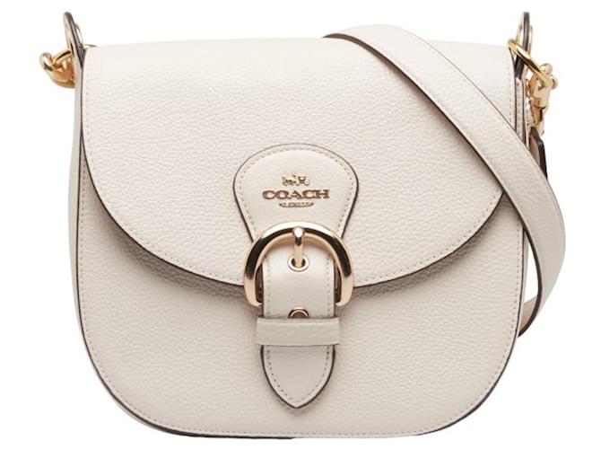 Coach Beige Leather  ref.1346456