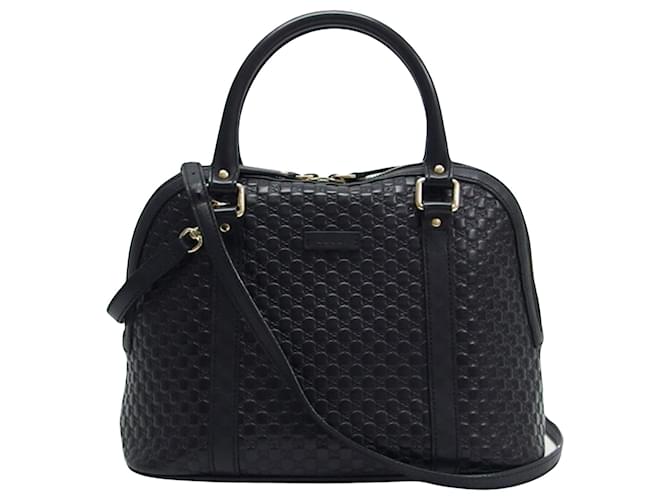 Gucci Dôme Black Leather  ref.1346488