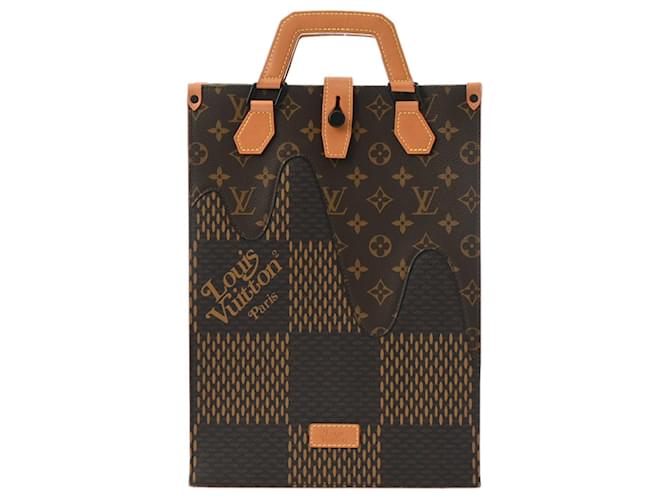 Louis Vuitton Nigo Brown Cloth  ref.1346497