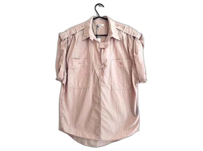 Isabel Marant Etoile Manuela shirt Pink Cotton  ref.1346521