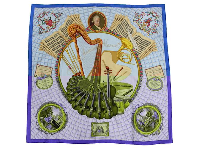 Hermès Carré 90 Multiple colors Silk  ref.1346582