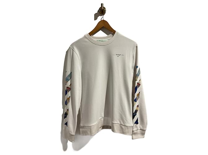 Off White OFF-WHITE  Knitwear & sweatshirts T.International XL Cotton  ref.1346615