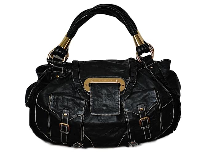 Dolce & Gabbana Bolso XX Aniversario Black Leather  ref.1346821