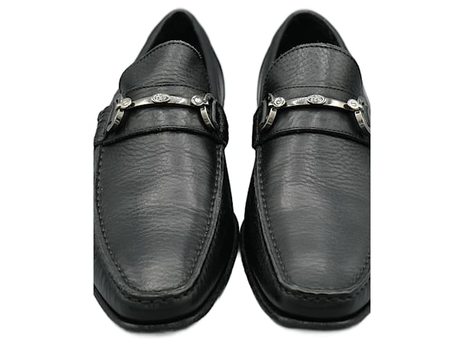 Dolce & Gabbana Mokassin aus schwarzem Leder  ref.1346862