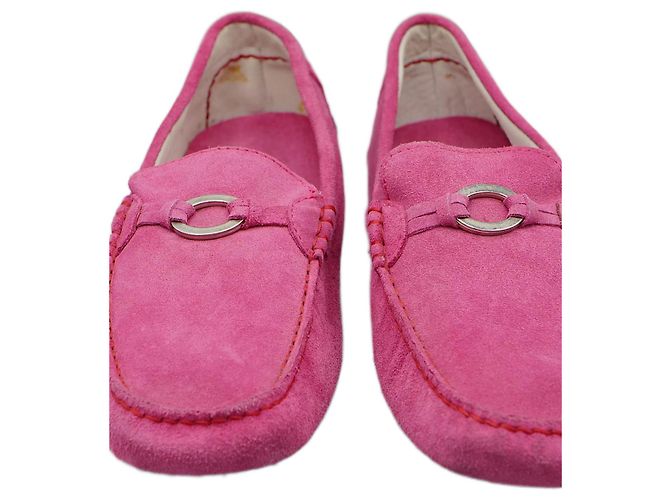 Superga Mocasines de Ante Rosas