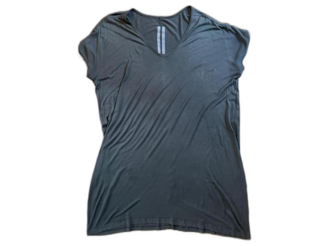 Camiseta cinza feminina "Forever" da Rick Owens Cinza antracite Algodão  ref.1346914