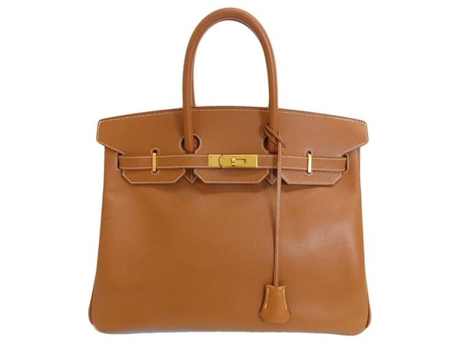 Hermès HERMES BIRKIN 35 Cuir Marron  ref.1346944