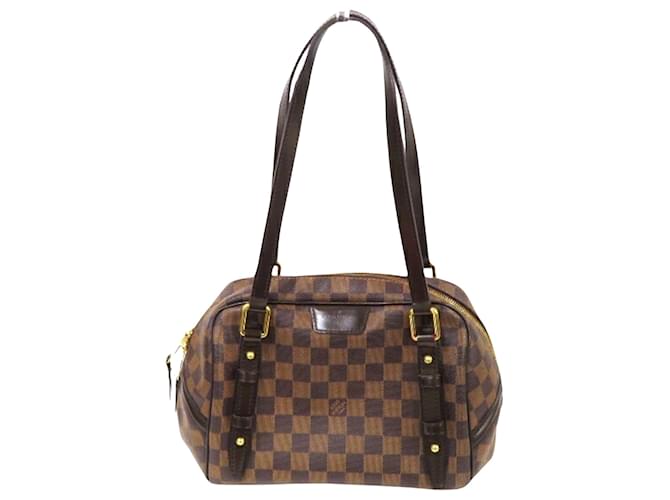 Louis Vuitton Rivington Marrom Lona  ref.1346979