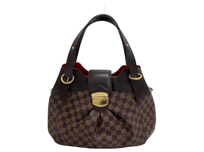 Louis Vuitton Sistina Brown Leather  ref.1346984