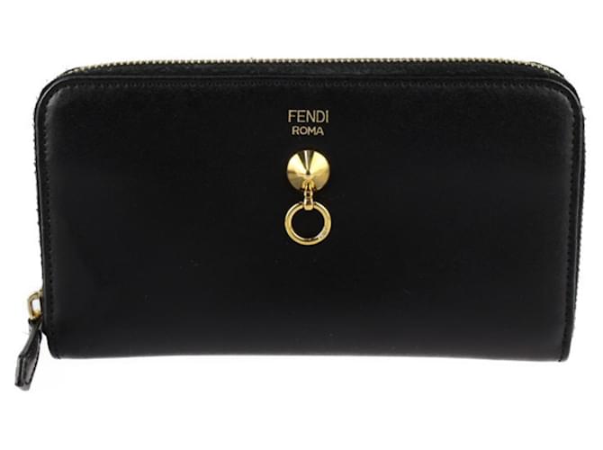 Fendi Cuir Noir  ref.1346993