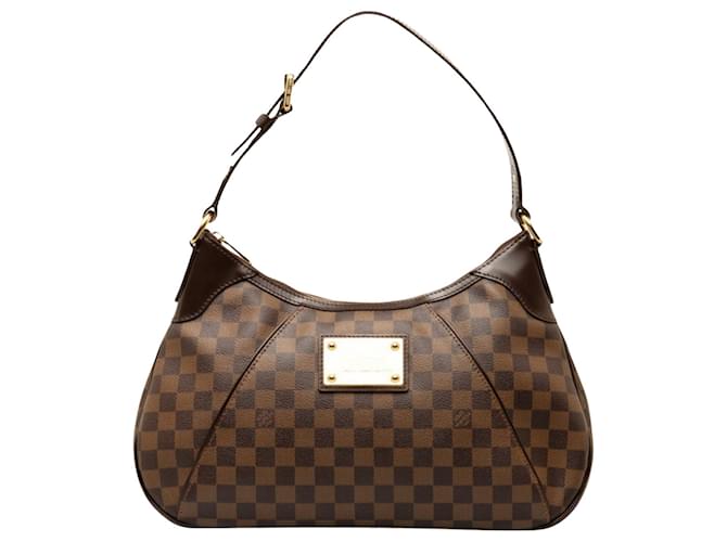 Louis Vuitton Thames Marrom Lona  ref.1347021