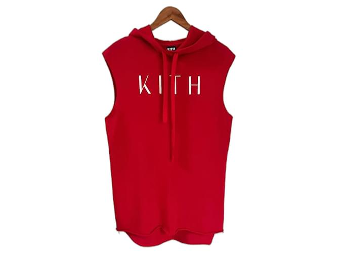 Autre Marque T-shirt Kith Coton Rouge  ref.1347048