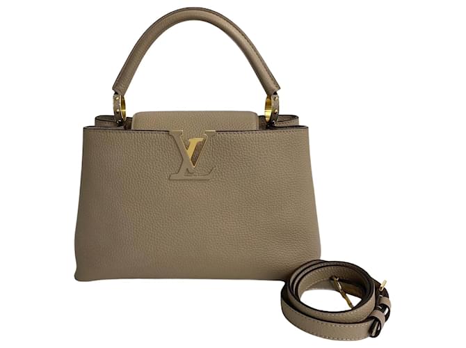Louis Vuitton Capucines MM Leather Shoulder Bag M42253 in excellent condition  ref.1347064