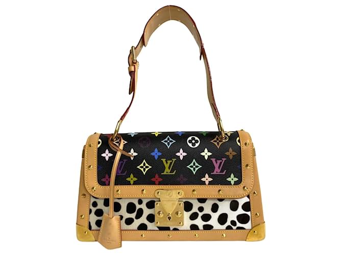 Louis Vuitton Sac Dalmatian Leather Shoulder Bag M92825 in good condition  ref.1347144