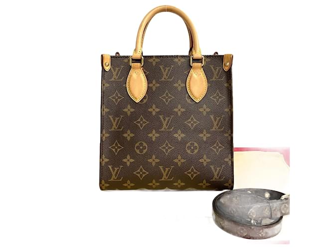 Louis Vuitton Sac Plat BB Canvas Tote Bag M46265 In excellent condition Toile  ref.1347155