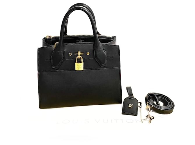 Louis Vuitton City Steamer Mini sac à main en cuir M55639 en bon état  ref.1347168