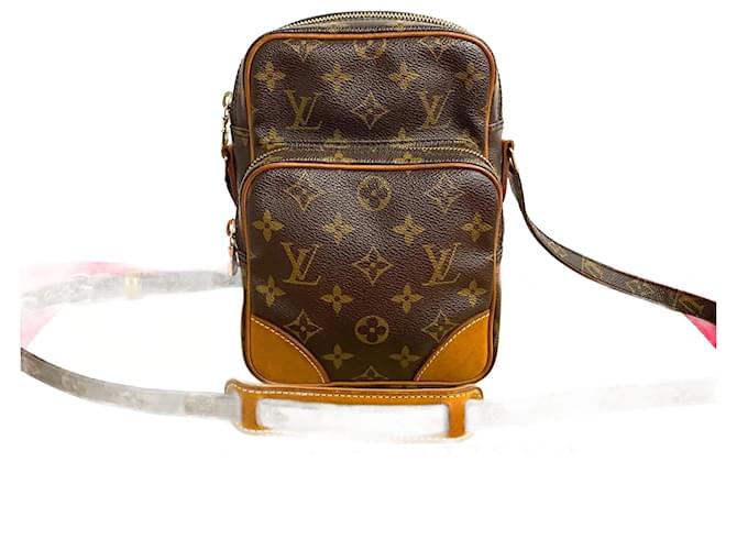 Louis Vuitton Amazon Bolsa Crossbody em Lona M45236 em boa condição  ref.1347172