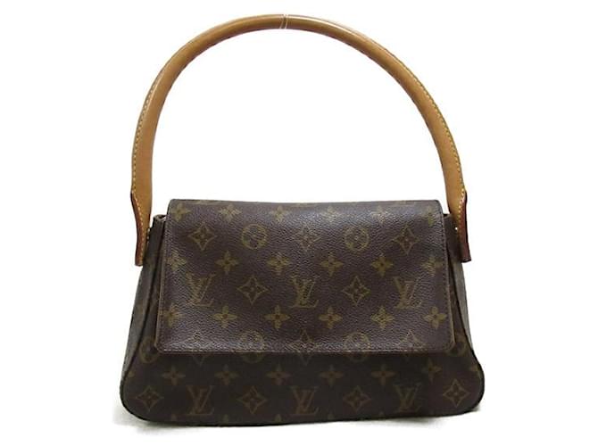 Borsa a spalla in tela Mini Looping Louis Vuitton M51147 in buone condizioni  ref.1347212