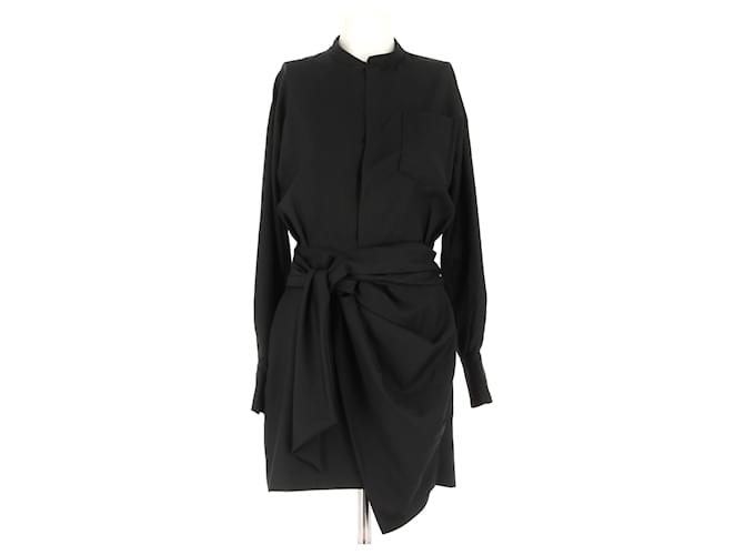 ISABEL MARANT ETOILE  Dresses T.fr 38 Wool Black  ref.1347224