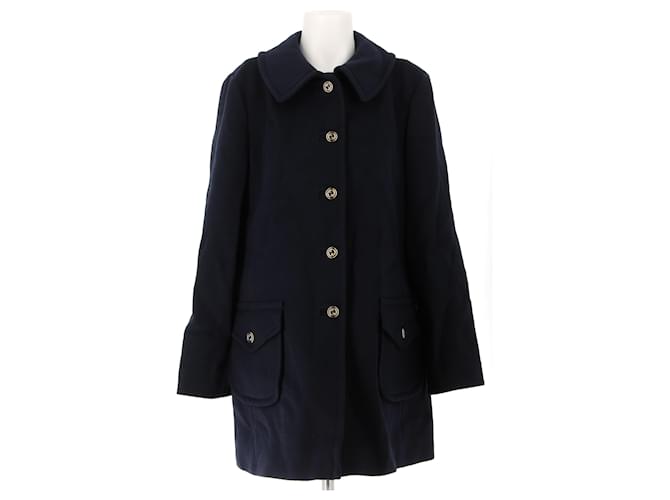 GUCCI  Coats T.it 48 Wool Blue  ref.1347231