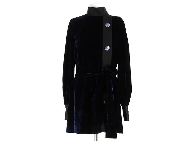 Dolce & Gabbana Kleid T.IT 38 Synthetisch Blau