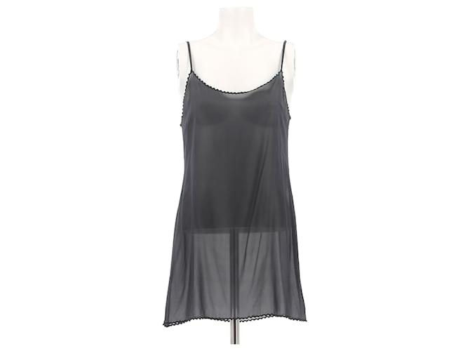 CHANEL  Lingerie T.  cotton Black  ref.1347271