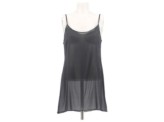 Lingerie Chanel T. Algodão Preto