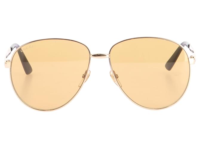 GUCCI  Sunglasses T.  metal Yellow  ref.1347302