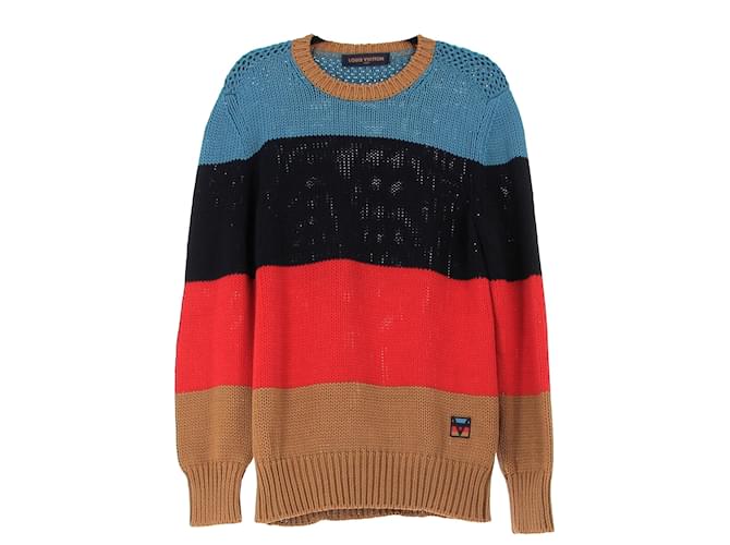 LOUIS VUITTON  Knitwear & sweatshirts T.International M Cotton Beige  ref.1347319