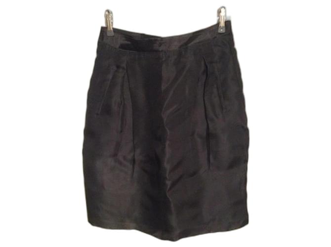 Dolce & Gabbana Skirts Black Silk  ref.1347499