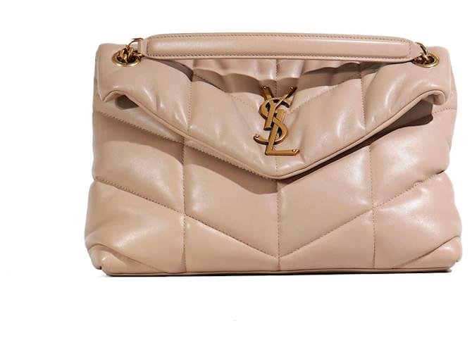 SAINT LAURENT  Handbags T.  leather Beige  ref.1347644
