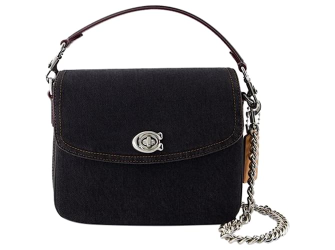 Cassie 19 Crossbody - Coach - Algodão - Preto  ref.1347743