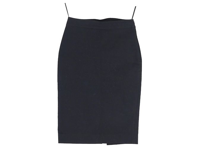 Jupe crayon Givenchy en coton noir