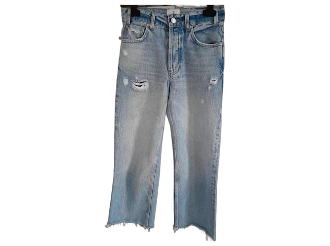 Anine Bing Jeans Blu chiaro Cotone  ref.1347786