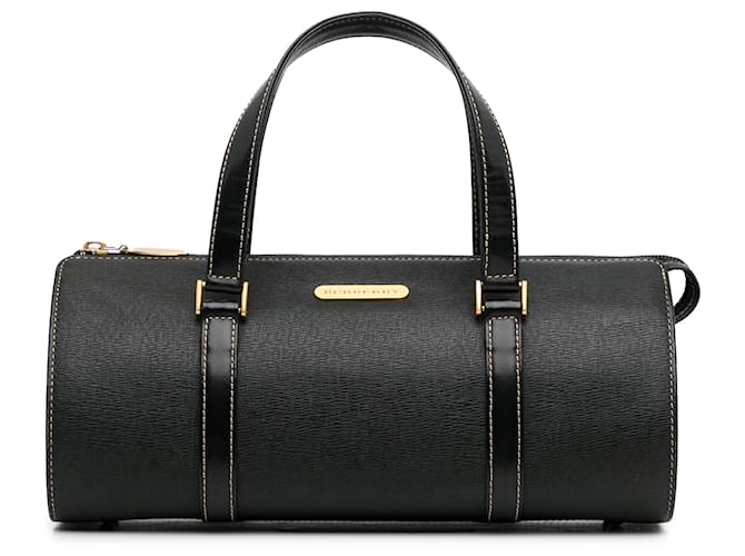 Burberry Black Leather Handbag Pony-style calfskin  ref.1347857