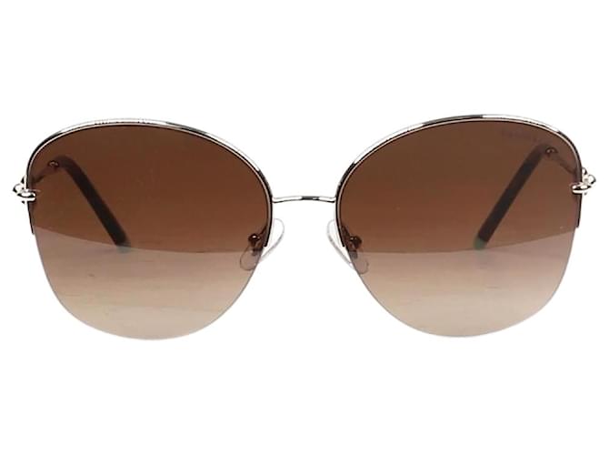 Tiffany & Co Gold metal ombre sunglasses Golden  ref.1347921