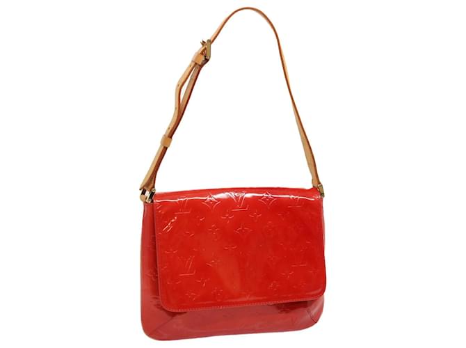 LOUIS VUITTON Monogram Vernis Thompson Street Bag Red M91094 LV Auth 71222 Patent leather  ref.1347957