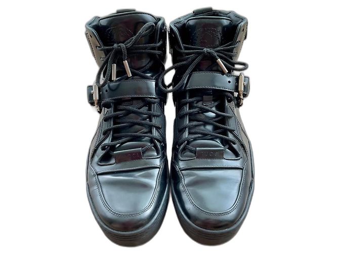 Gucci Black Leather Boots