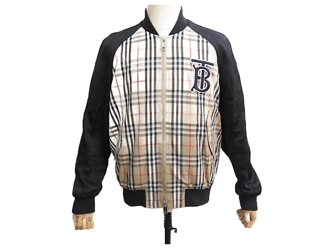 JACKE JACKE BURBERRY BOMBER HARRINGTON TARTAN CHECK M 50 8013664 Jacke Polyester  ref.1348323