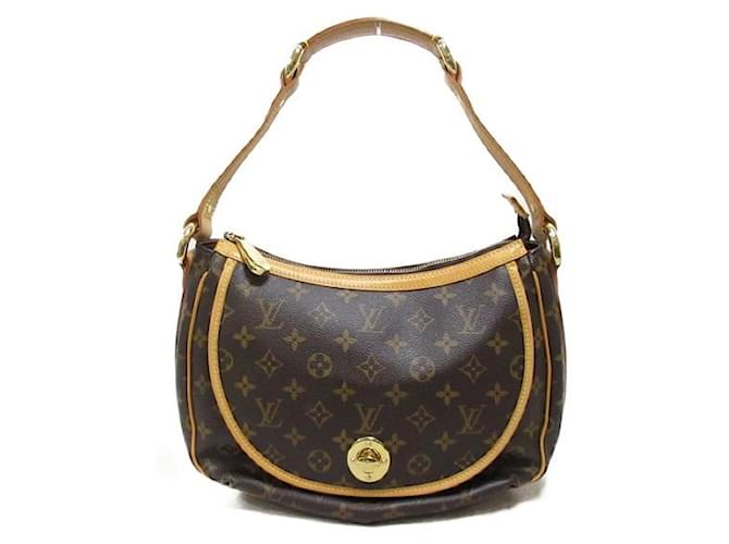 Louis Vuitton Tulum PM Canvas Shoulder Bag M40076 in good condition Cloth  ref.1348381