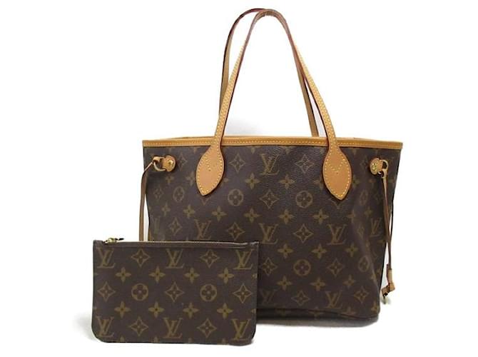 Louis Vuitton Neverfull PM Sac cabas en toile M41001 en bon état  ref.1348382