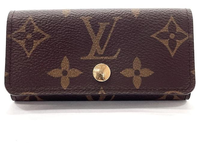 Louis Vuitton Multicles 4 Key Case Canvas Key Holder M69517 in Excellent condition Cloth  ref.1348383