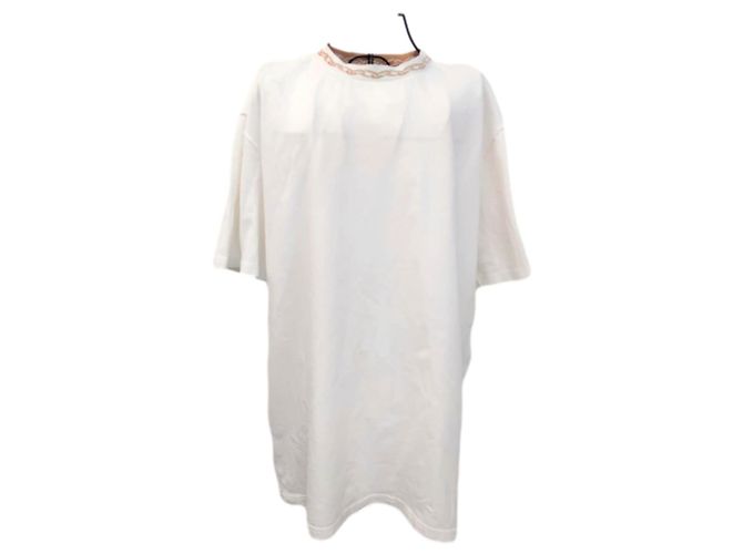Louis Vuitton T-Shirt weiß aus Baumwolle