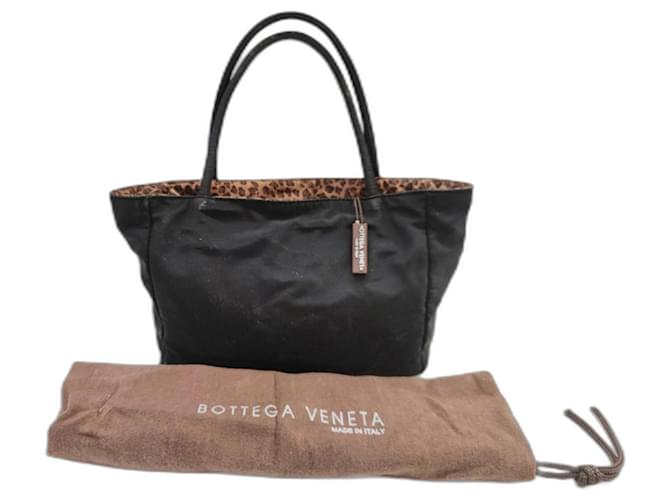 Bottega Veneta Hand bags Black Cotton  ref.1348446