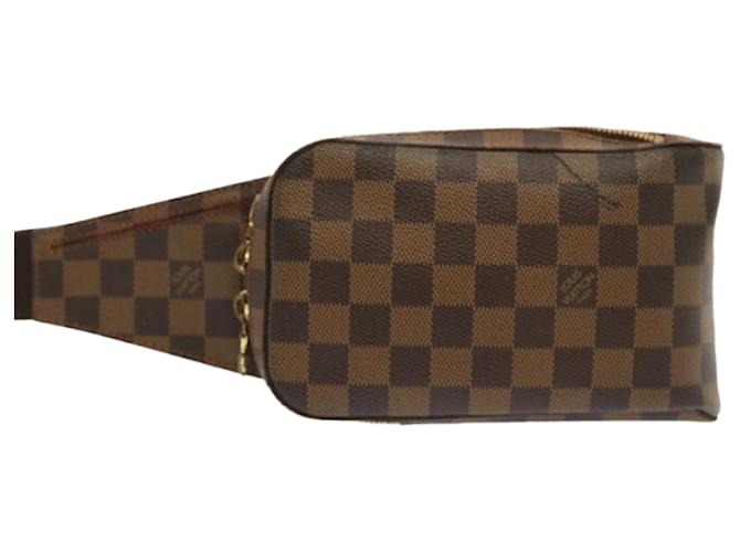 Louis Vuitton Geronimos Brown Cloth  ref.1348465