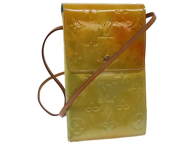 LOUIS VUITTON Monogram Vernis Kenmare Shoulder Bag Gris M91060 LV Auth 71607 Patent leather  ref.1348519