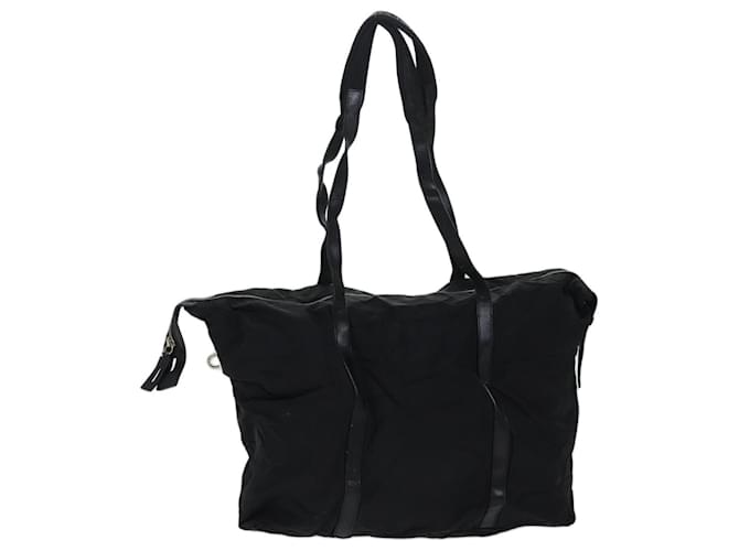 PRADA Shoulder Bag Nylon Black Auth yk11944  ref.1348562