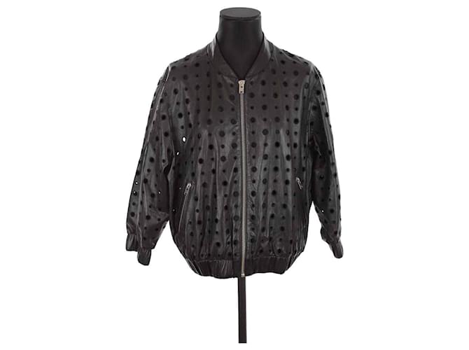 Iro Leather jacket Black  ref.1348637