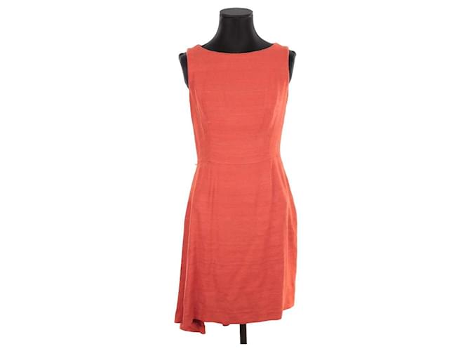 Dior Wool dress Orange  ref.1348649