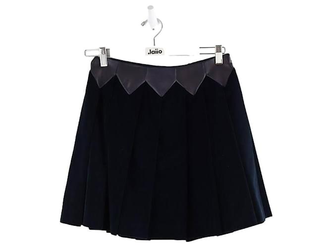 Kenzo Mini falda de algodón Azul  ref.1348653